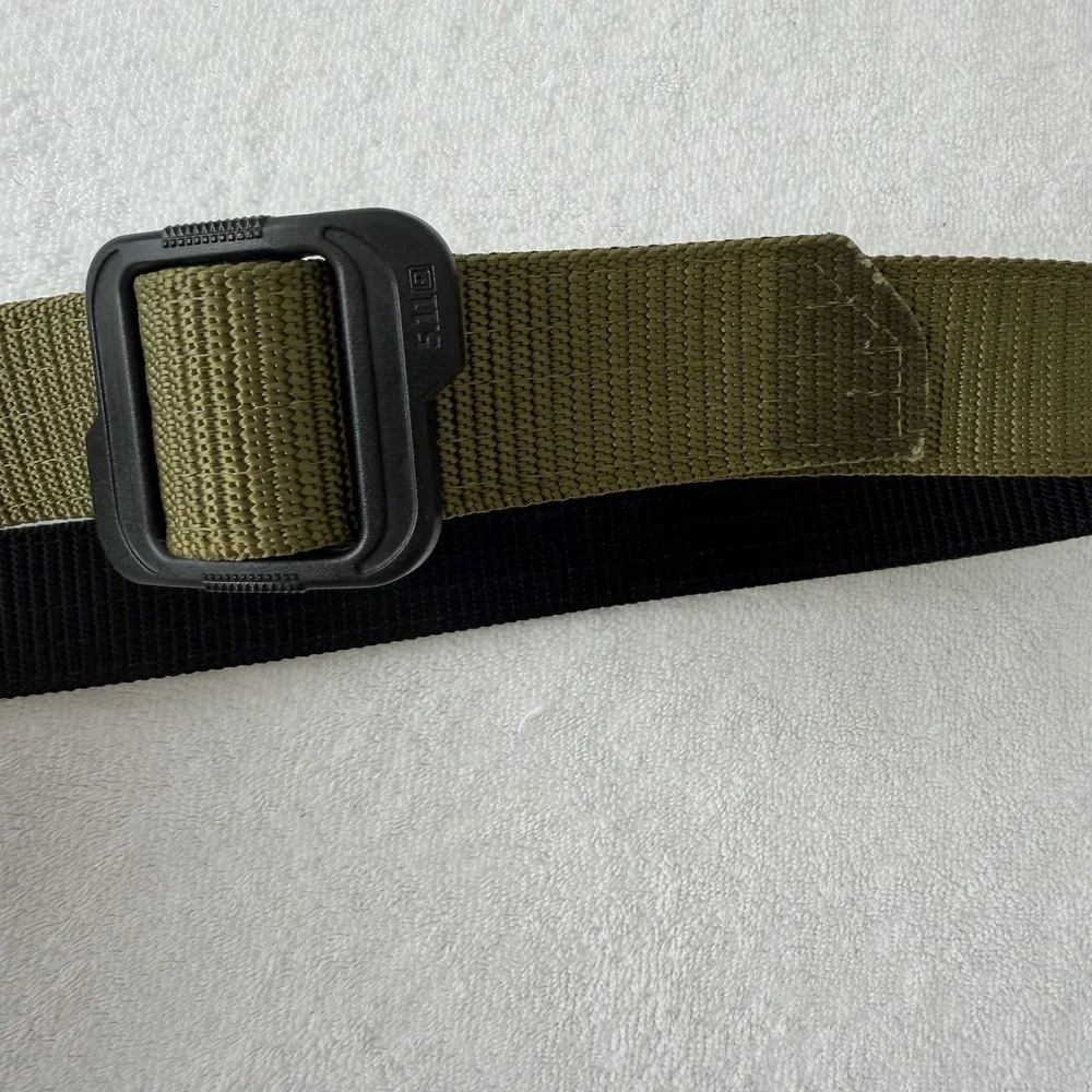 511 Tactical Double Duty Belt Green Black Medium? 1.5
