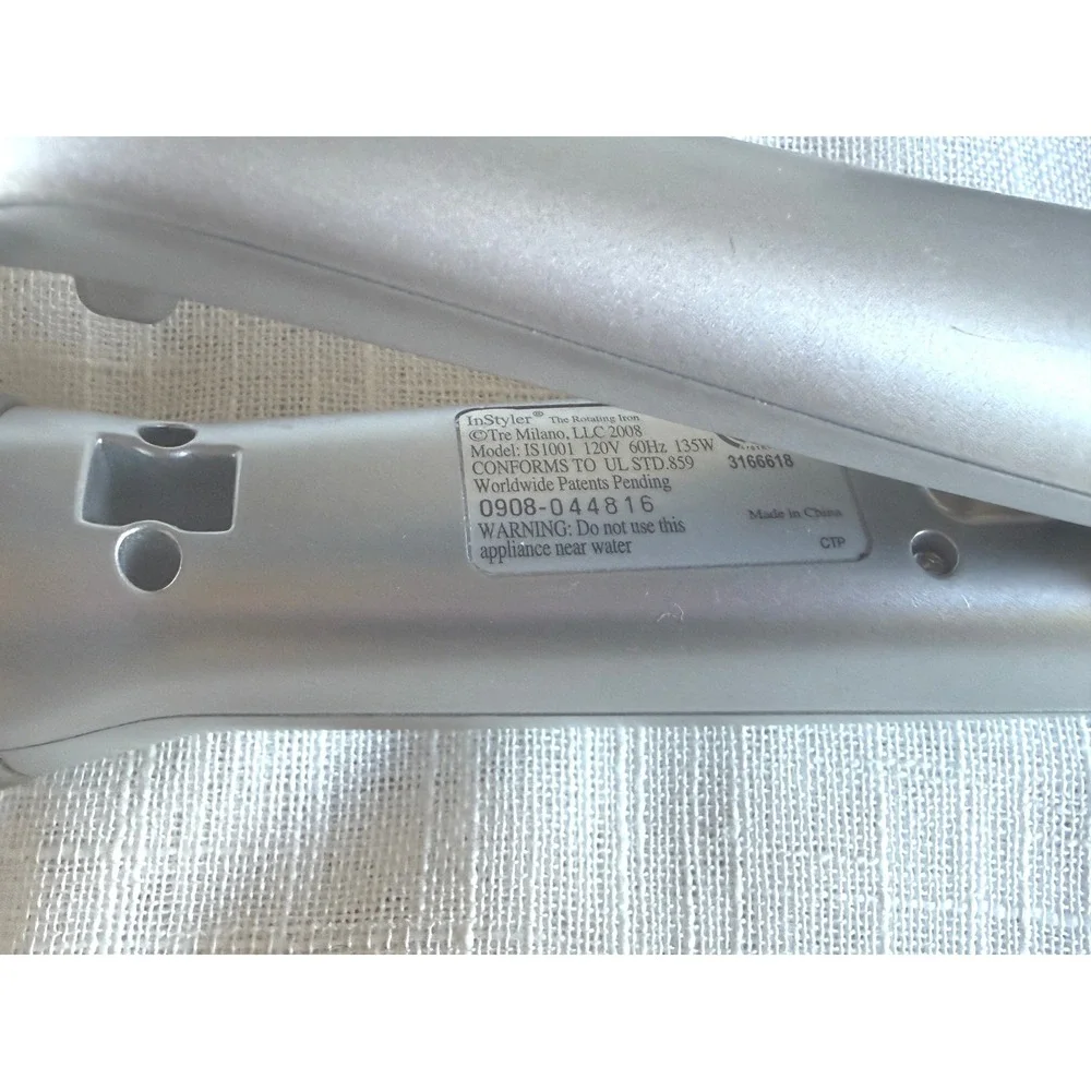 InStyler rotating iron