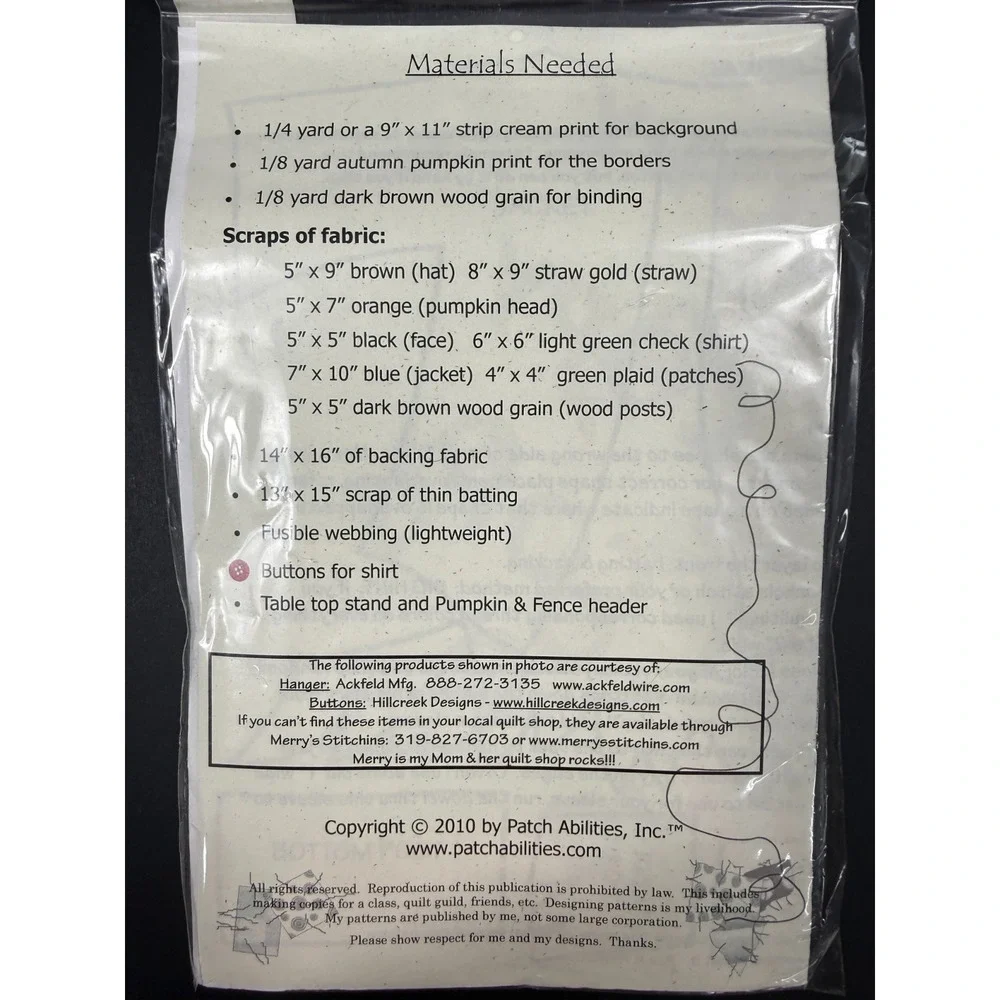 Patch Abilities, Inc. mini wall