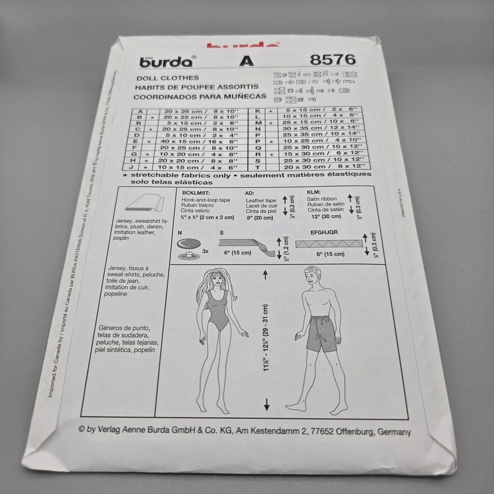 Burda brand pattern