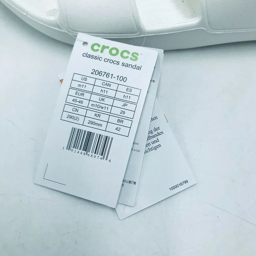 CROCS new tags