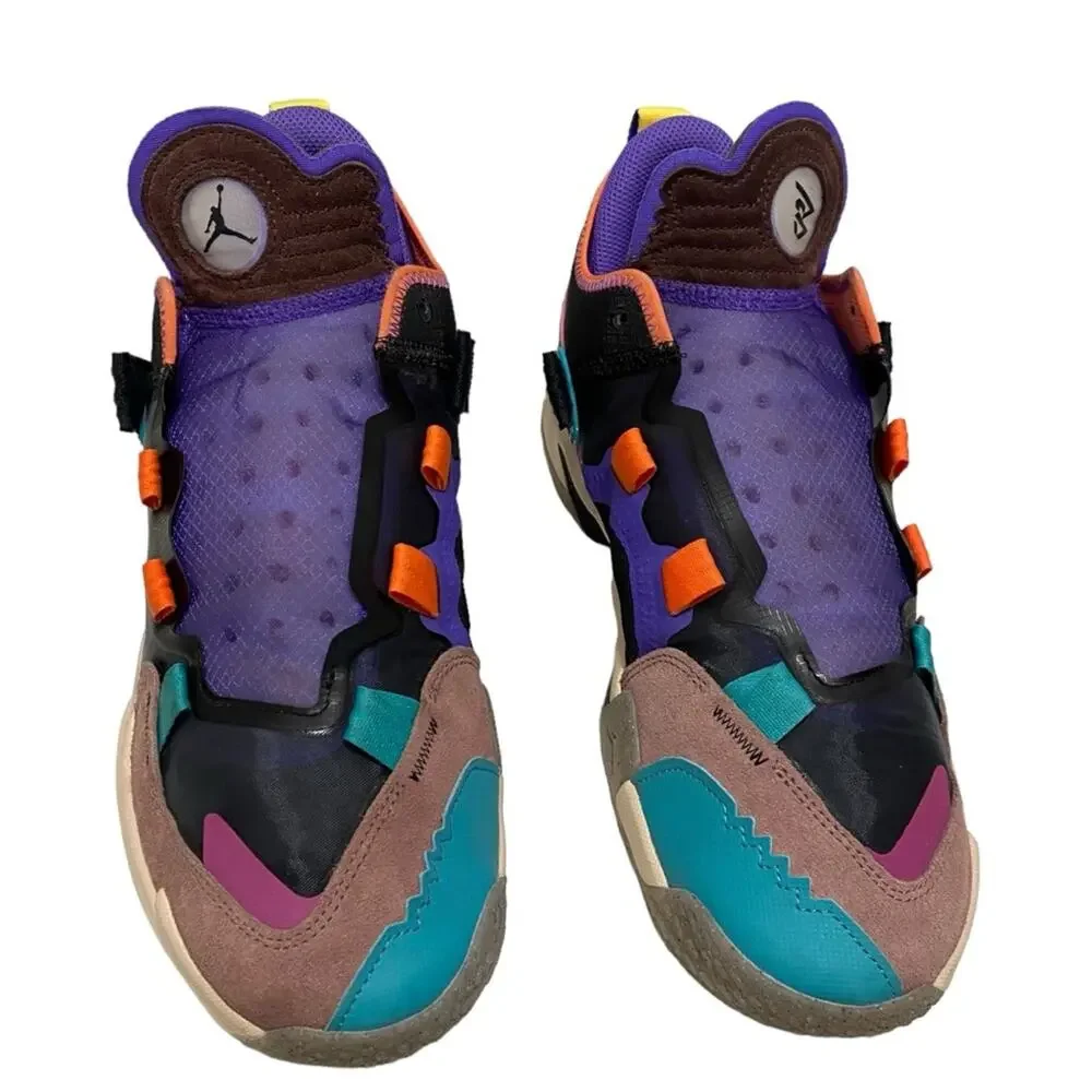 Jordan Why Not .5 Size 9.5 US / 8.5 UK / 43 (EUR) Black/Black-Cabana-Turf Orange