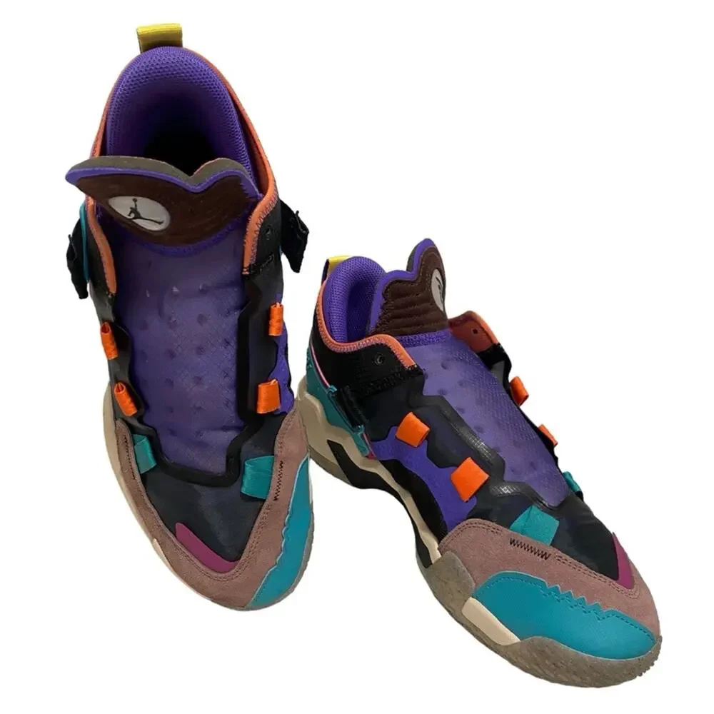 Jordan Why Not .5 Size 9.5 US / 8.5 UK / 43 (EUR) Black/Black-Cabana-Turf Orange