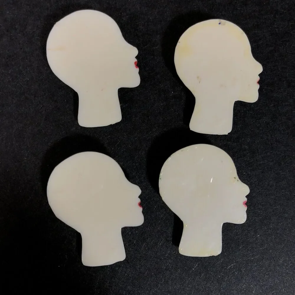 Handmade woman profile