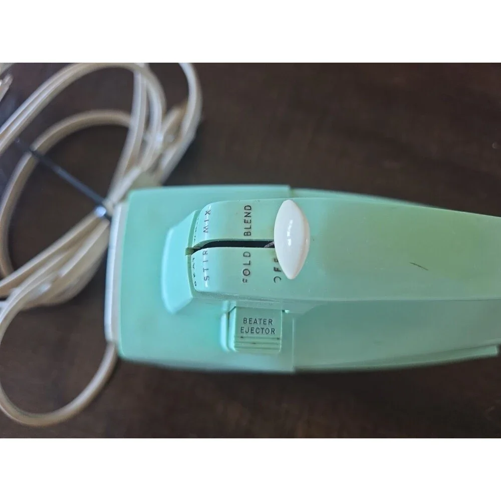 Sunbeam Mix Master Electric Hand Mixer Model HMD 1962, Works, Vintage