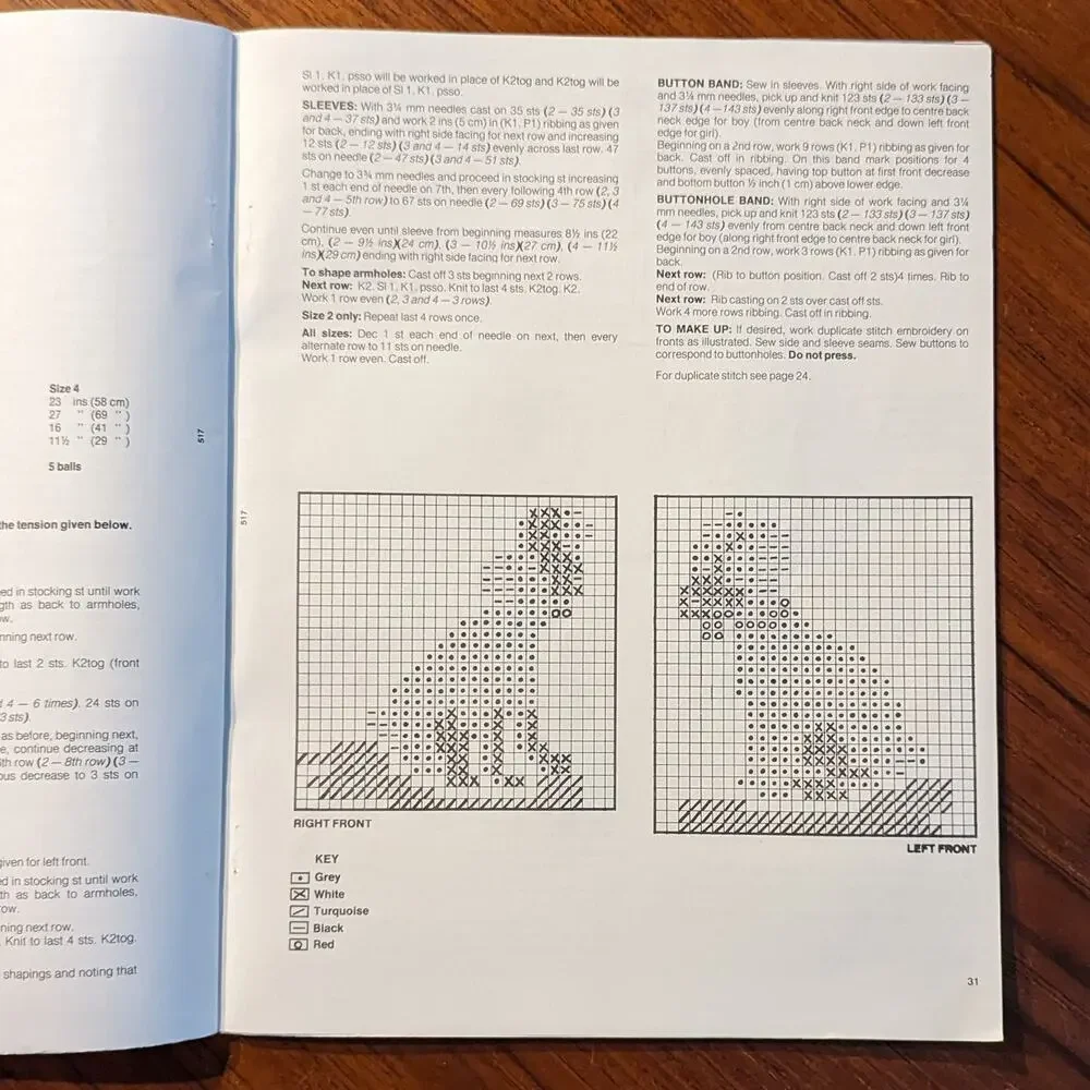Patons Kid Knits Pattern Booklet 1987