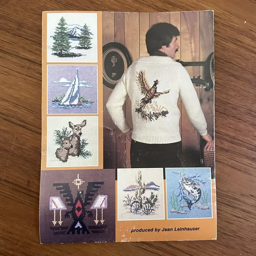 Picture Sweaters Vol 1, American School of Needlework Booklet 16- 1979