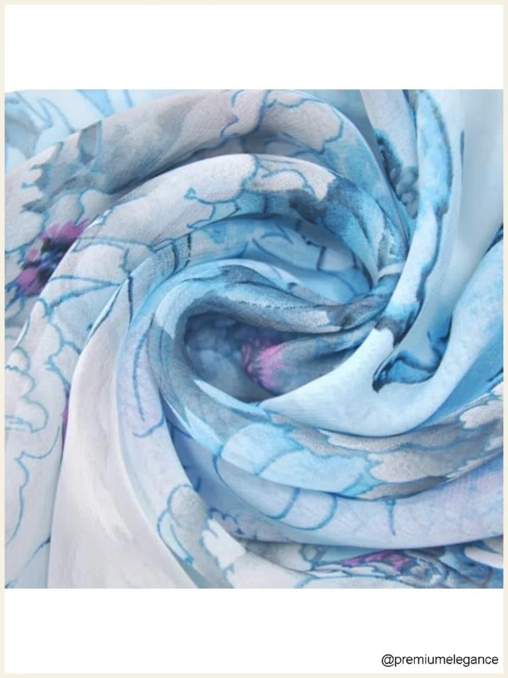 Women's Lightweight Silk Scarf Wrap Shawl Fashion Accessory