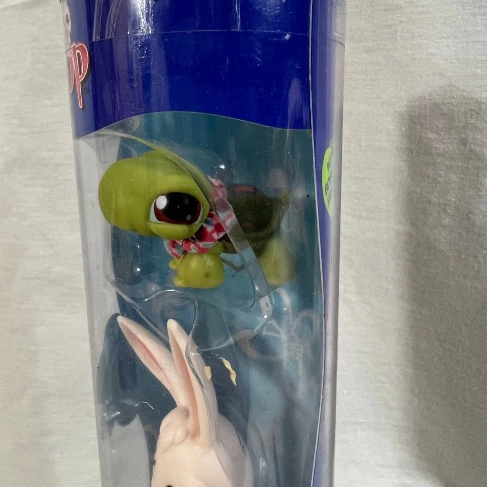 LPS 2004 Littlest Pet Shop Spring Tube Bunny 3 Turtle 8 Jack Russell Terrier 40‎