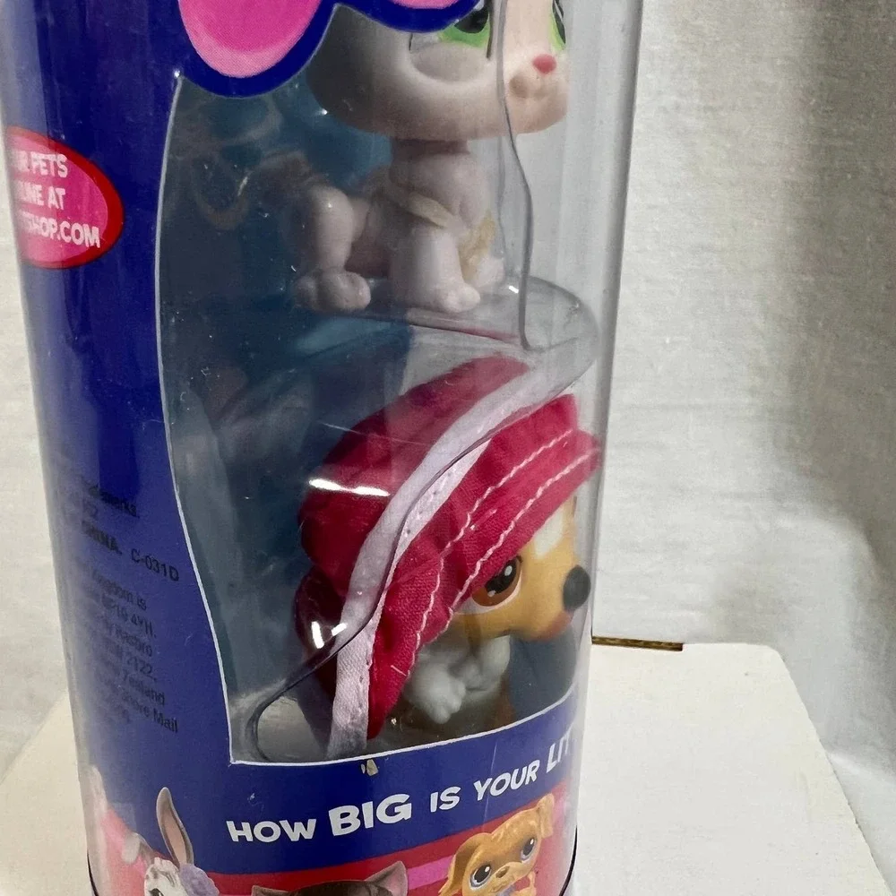LPS 2004 Littlest Pet Shop Spring Tube Bunny 3 Turtle 8 Jack Russell Terrier 40‎