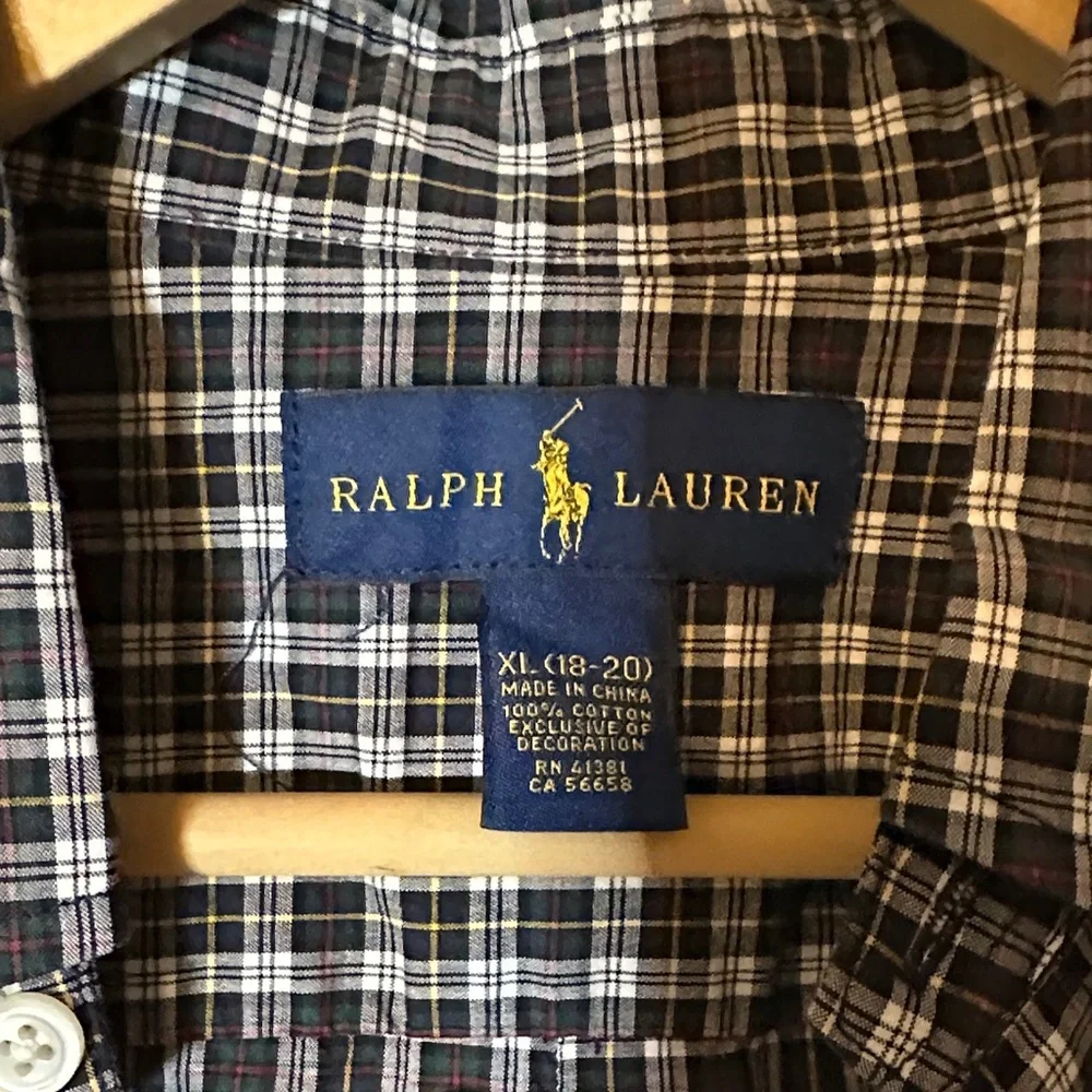 Ralph Lauren classic checkered