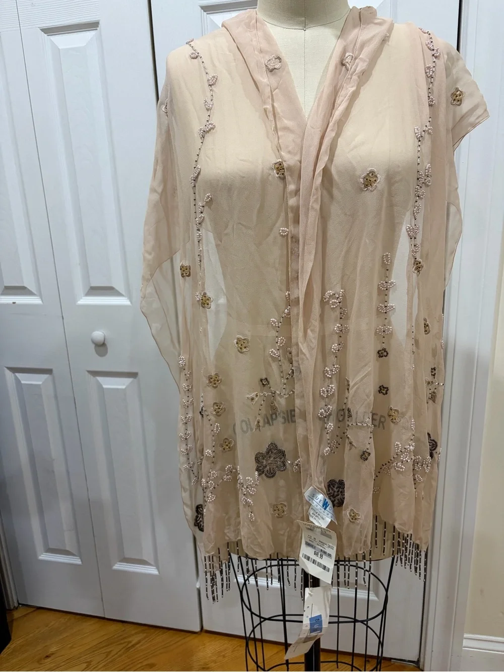 Sue Wong evening shawl