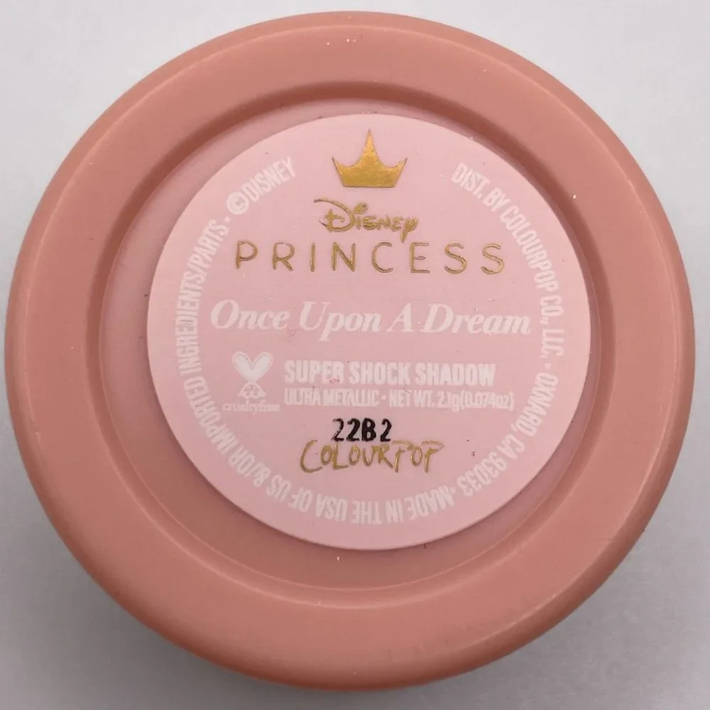 Colorpop Super Shock‎ Disney Heart Of Gold Once Upon a Dream Sleeping Beauty New