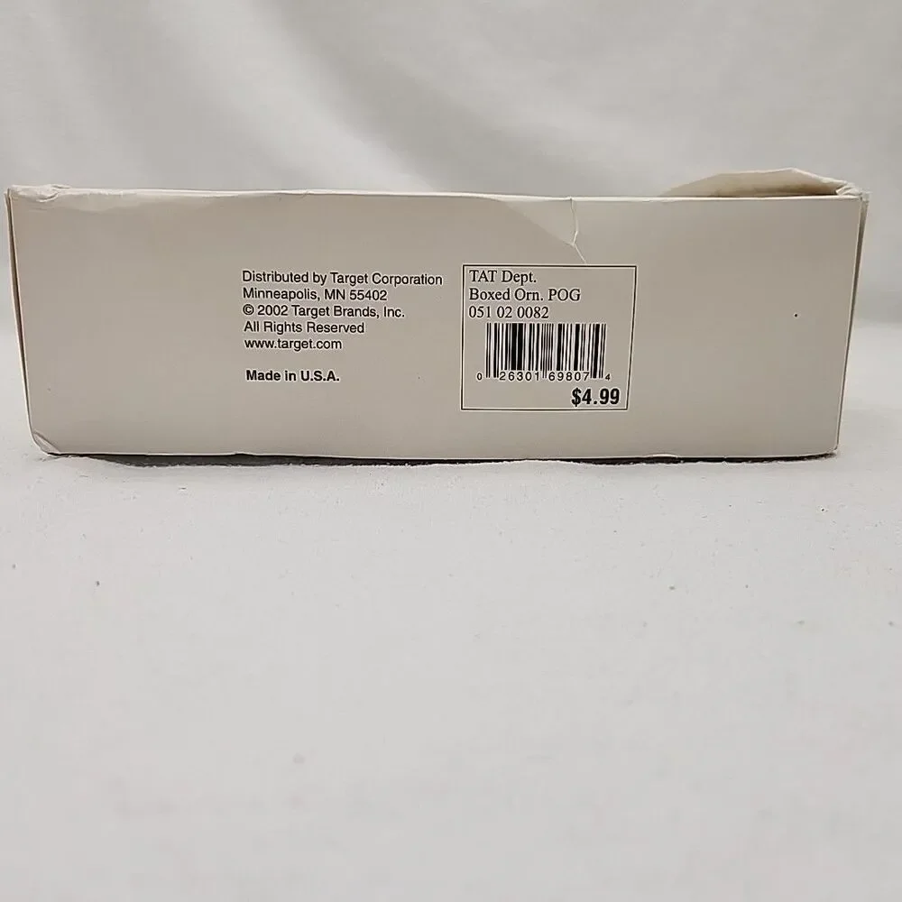 Target ornament clear