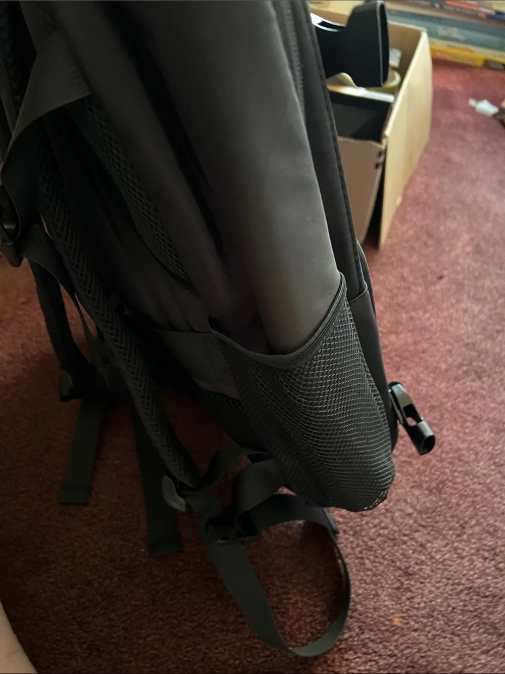 Stroh & Co black backpack