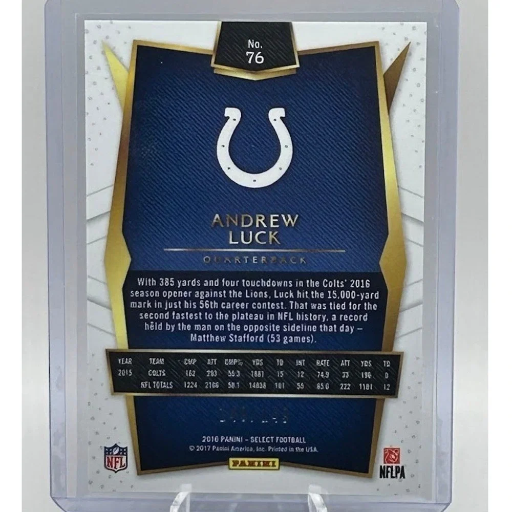Panini andrew luck