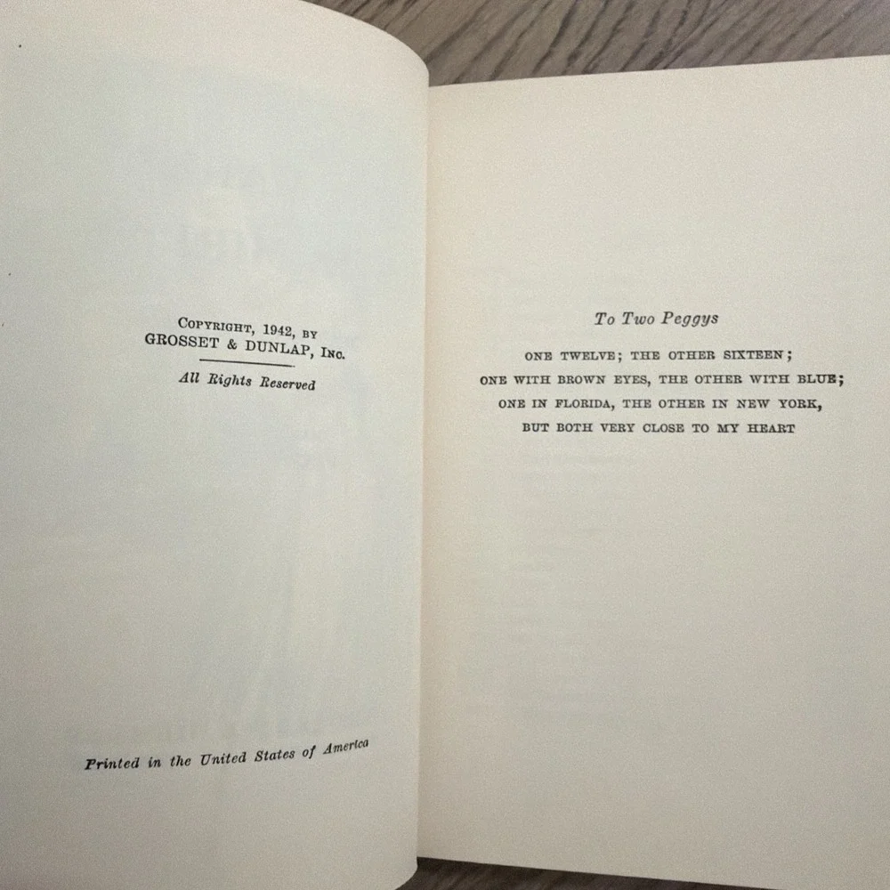 The Mark on the Mirror, Judy Bolton Myster, by Margaret Sutton HC/DJ 1942 Red‎