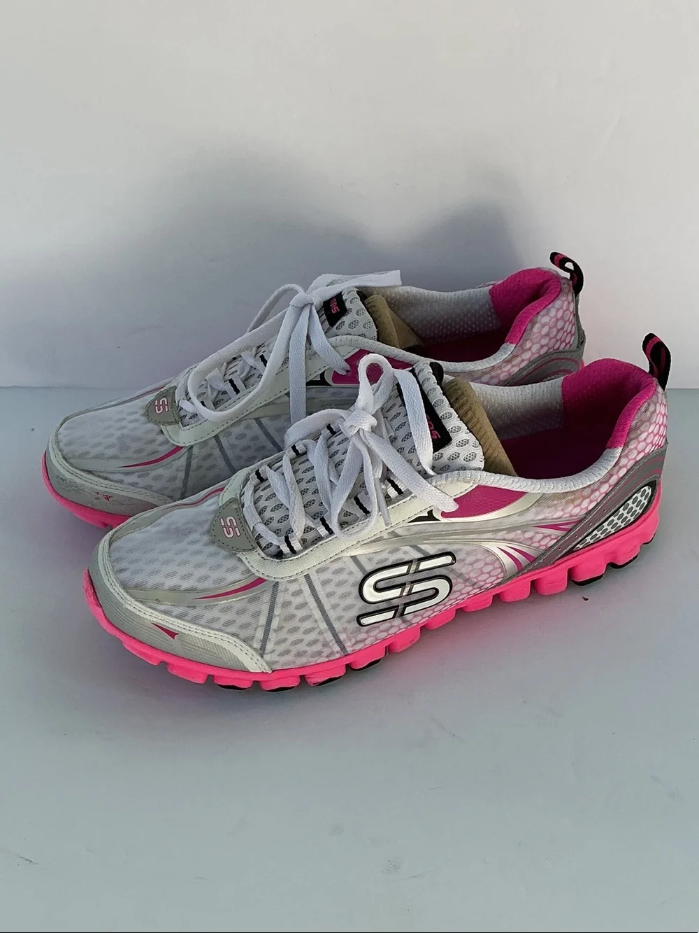 Skechers rubber design pink