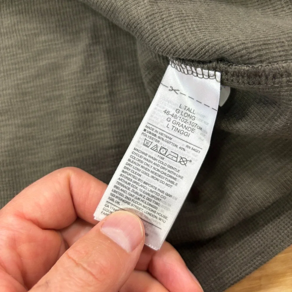 Banana Republic slub textured