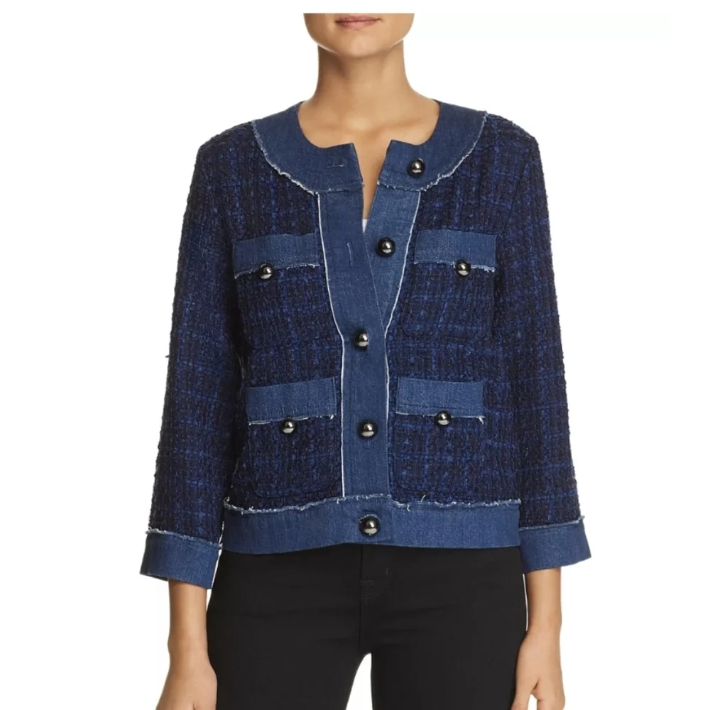 Kate Spade Tweed Denim Suit