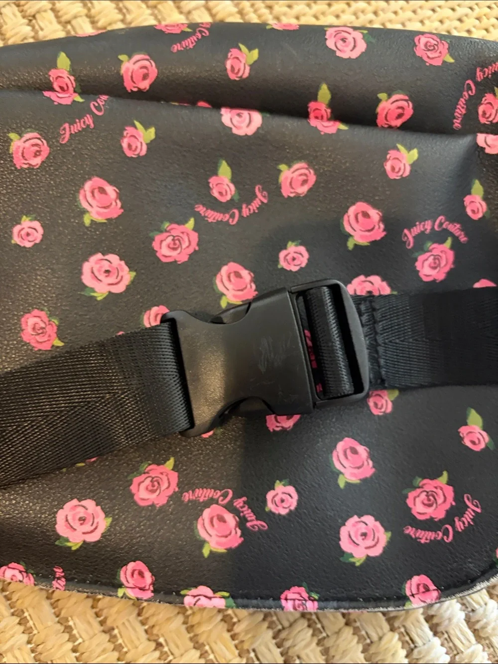 Juicy Couture floral fanny pack bag