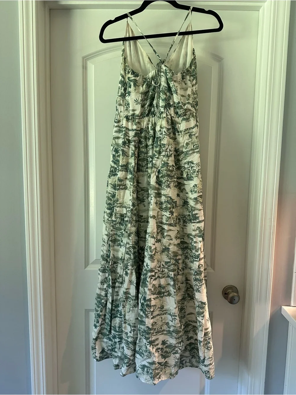 Abercrombie & Fitch Tropical Toile Maxi Dress