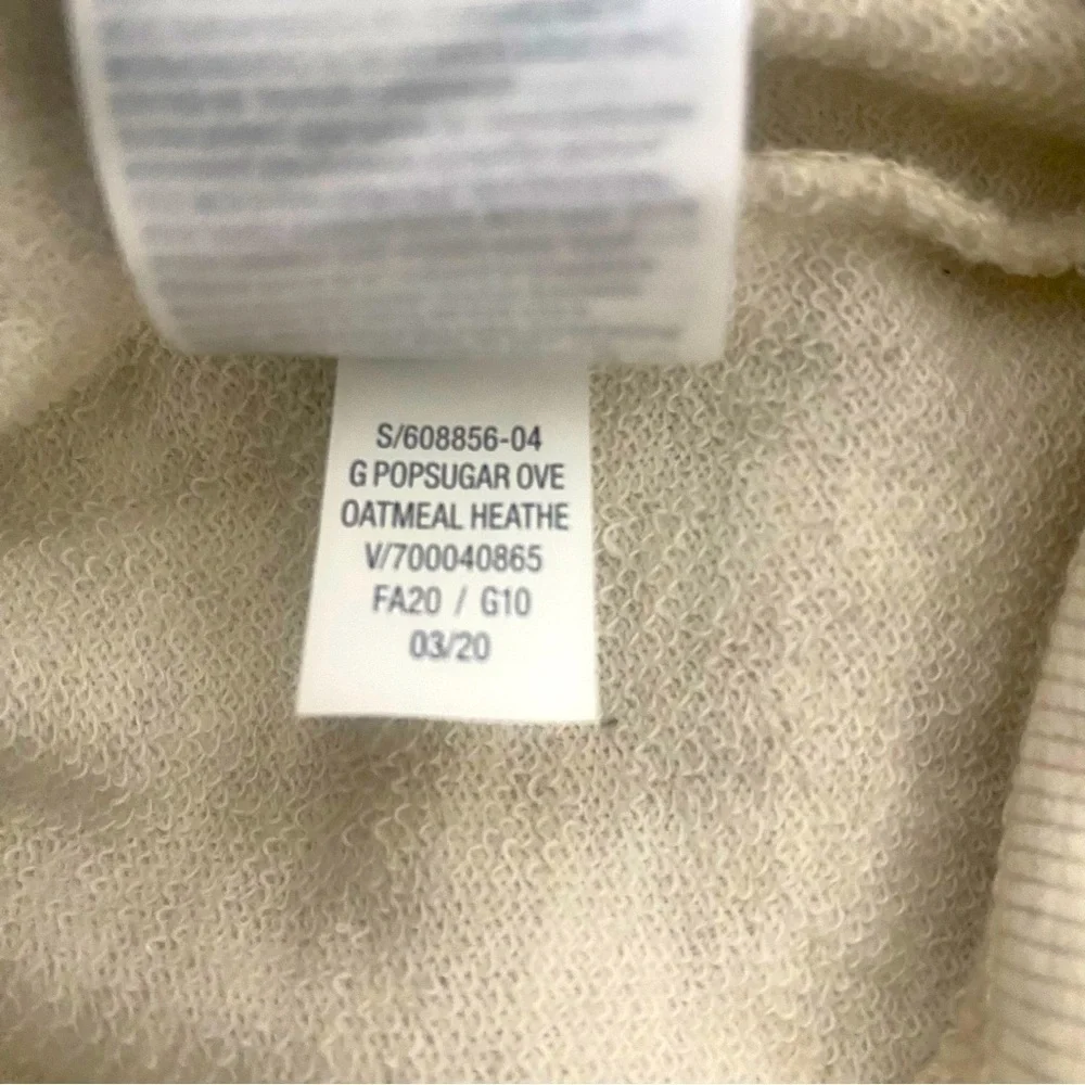 Pop Sugar X Old Navy Sweatshirt Hoodie Graphic Large 10-12 “Radiate Good Vibes
