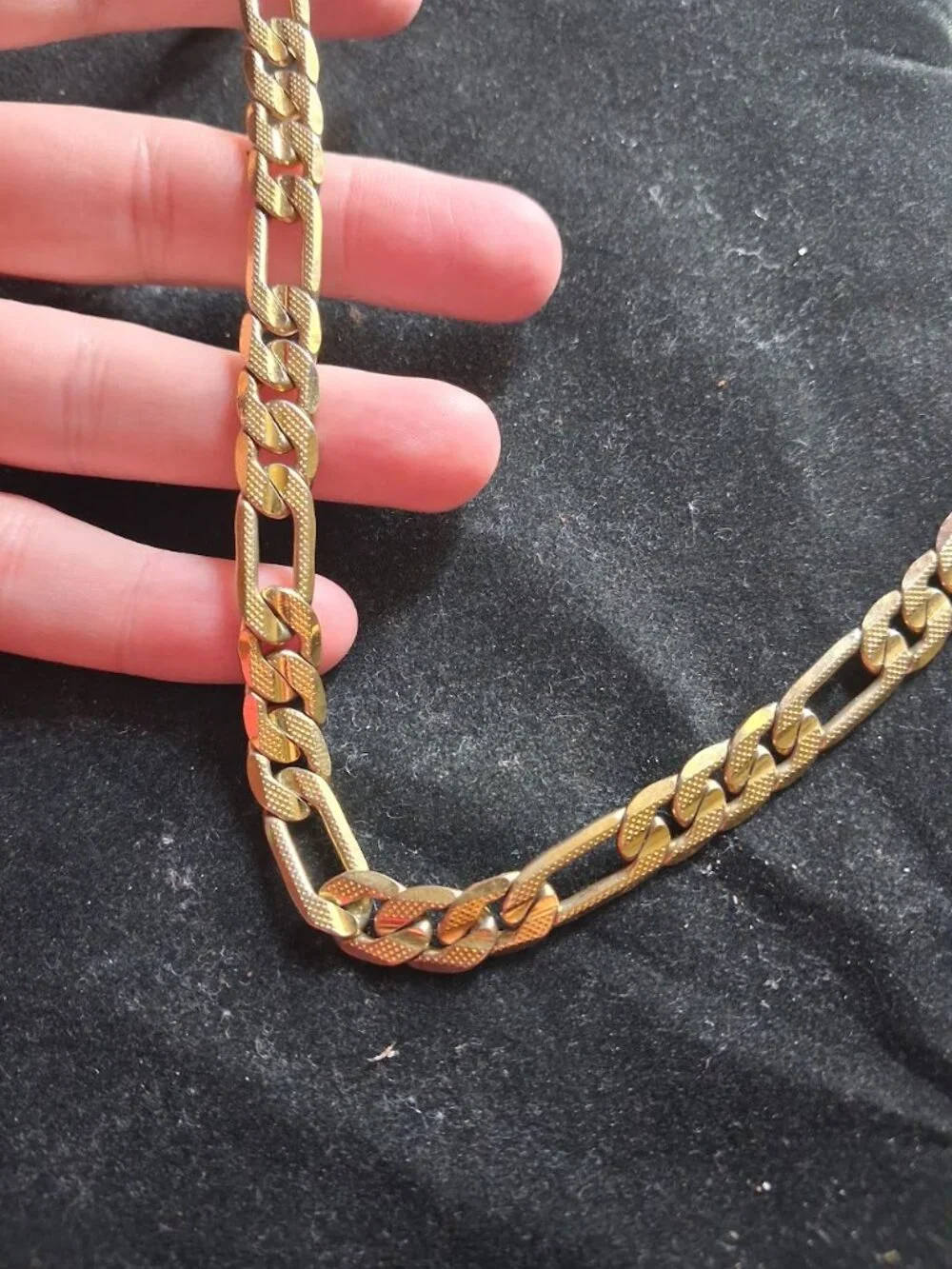 19 inch 14k Gold plated necklace