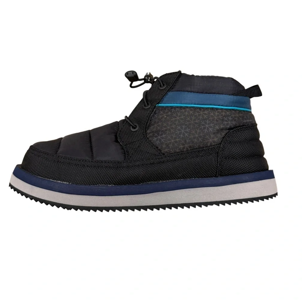 SANUK Puffy Chiller Mid SL Boots Black Size 8 Women's (USA)