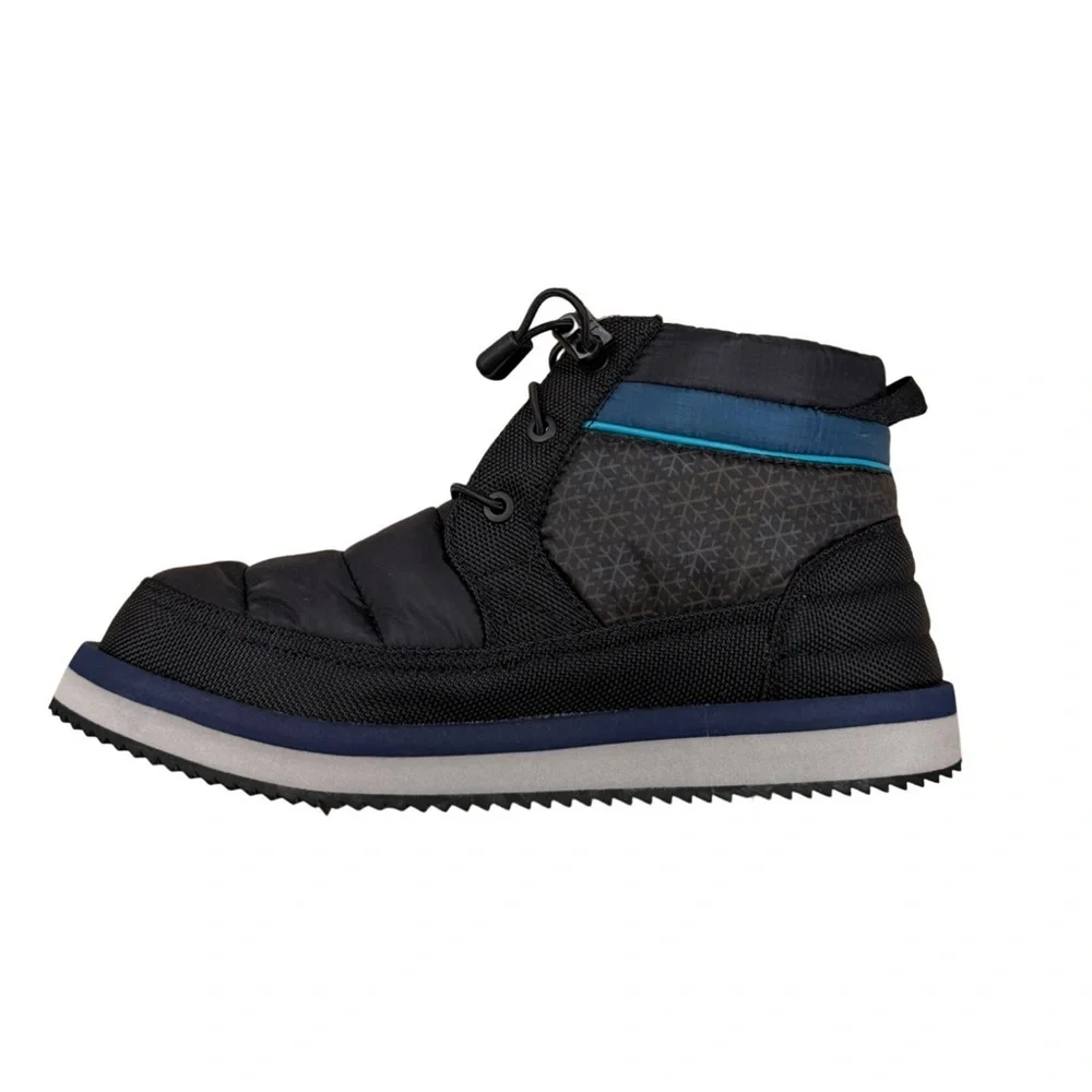 SANUK Puffy Chiller Mid SL Boots Black Size 8 Women's (USA)