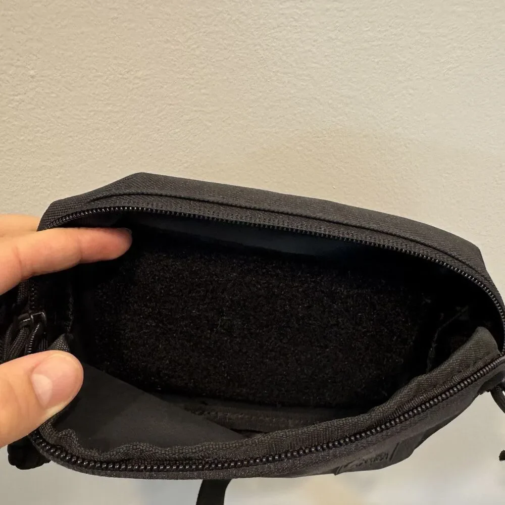 NWOT Wolf Tactical Fanny Pack Dangler Pouch MOLLE Crossbody Waist Bag Black