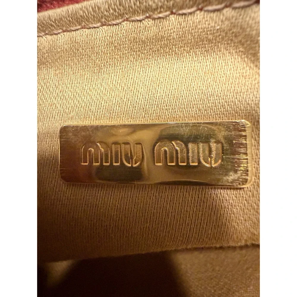 Miu Miu miu red