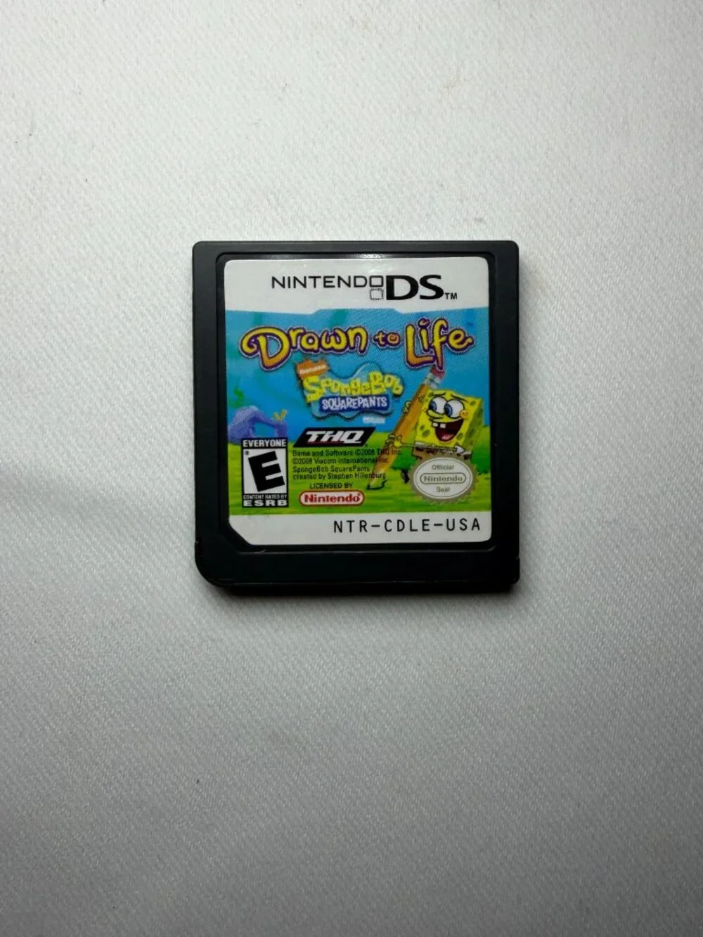 Lot of 3 Nintendo DS Games Drawn to Life Lego Battles Cloudy Meat Balls EUC
