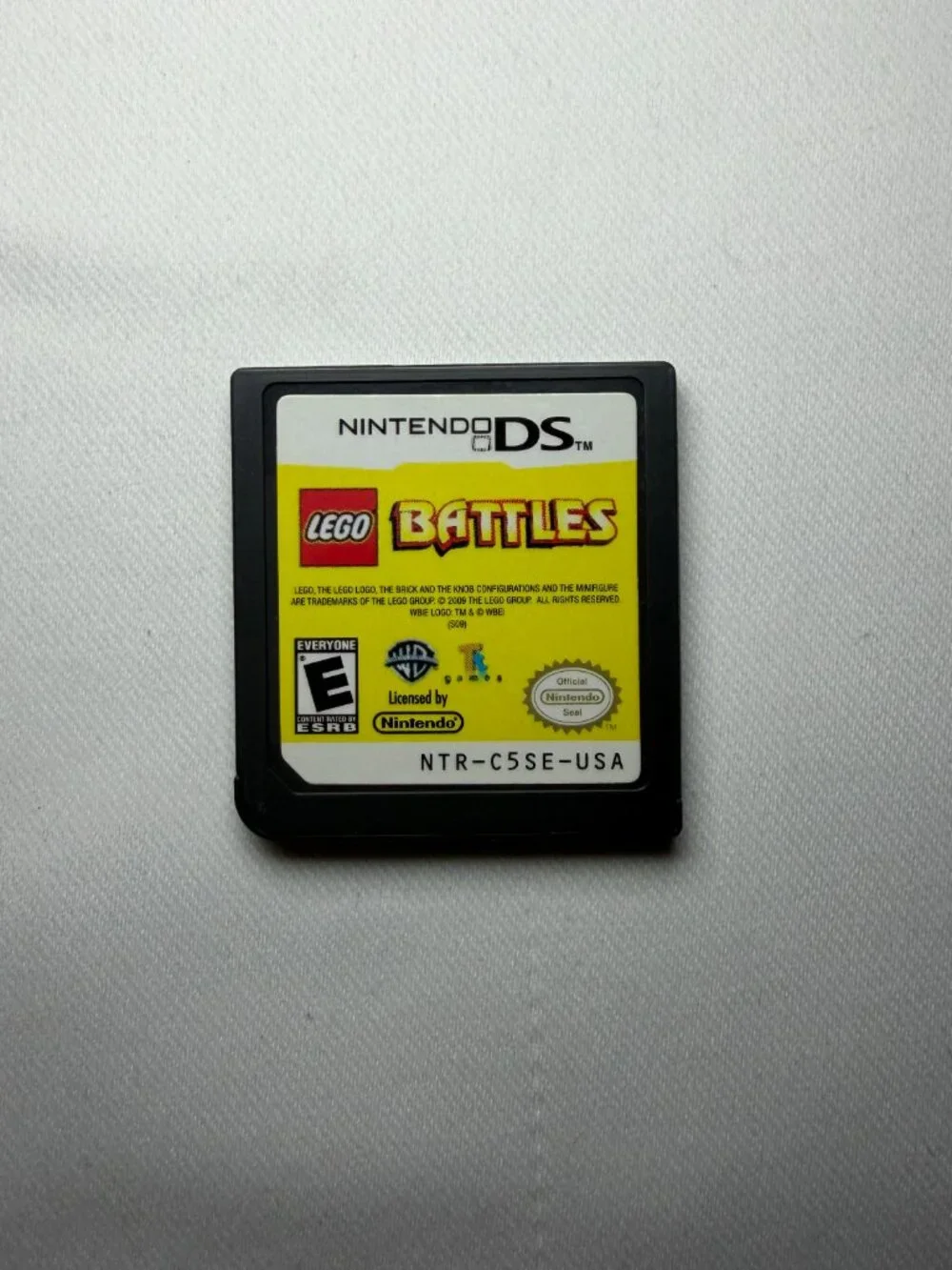 Lot of 3 Nintendo DS Games Drawn to Life Lego Battles Cloudy Meat Balls EUC