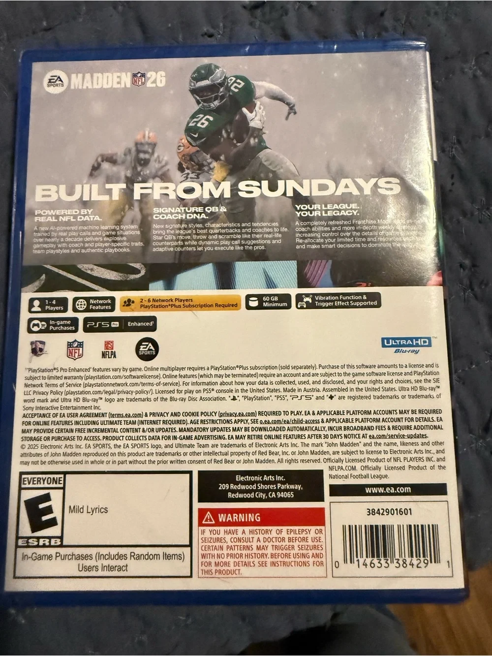 adidas Green and White Football Jersey PS5 Game Art