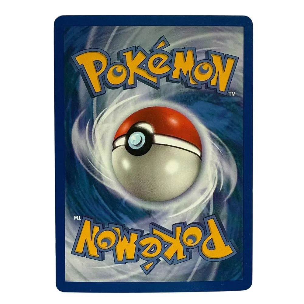 Pokemon card lightly