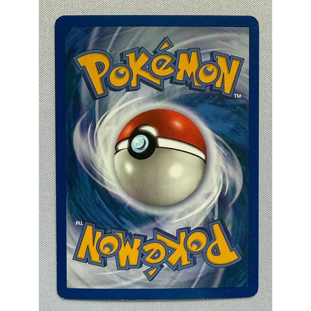 Pokemon card lightly