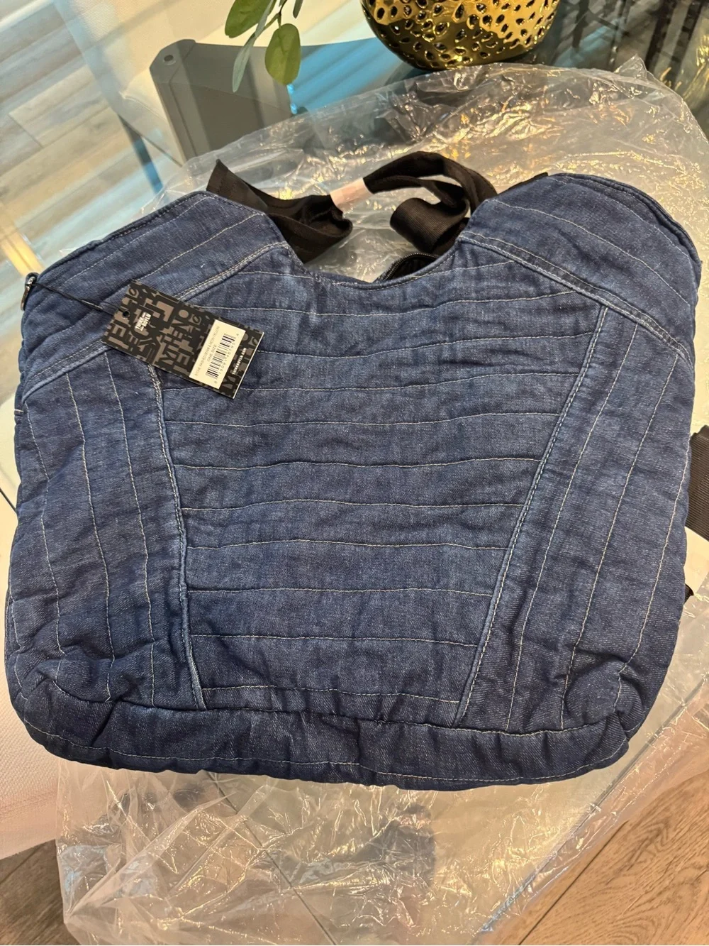 THINK ROYLN blue quilted