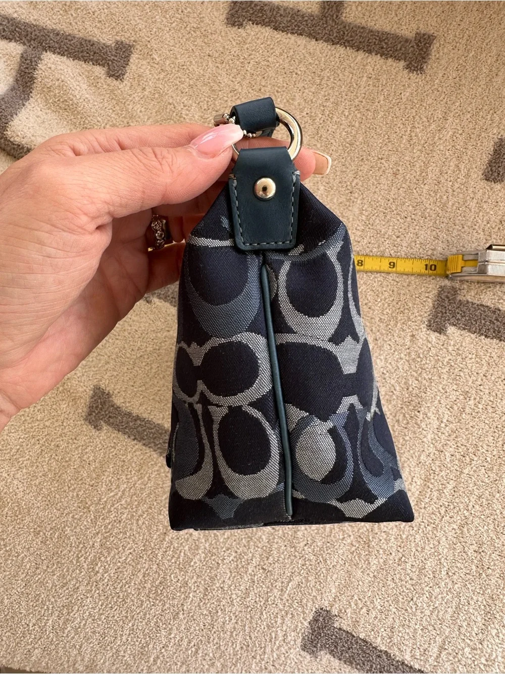 Coach compact wristlet