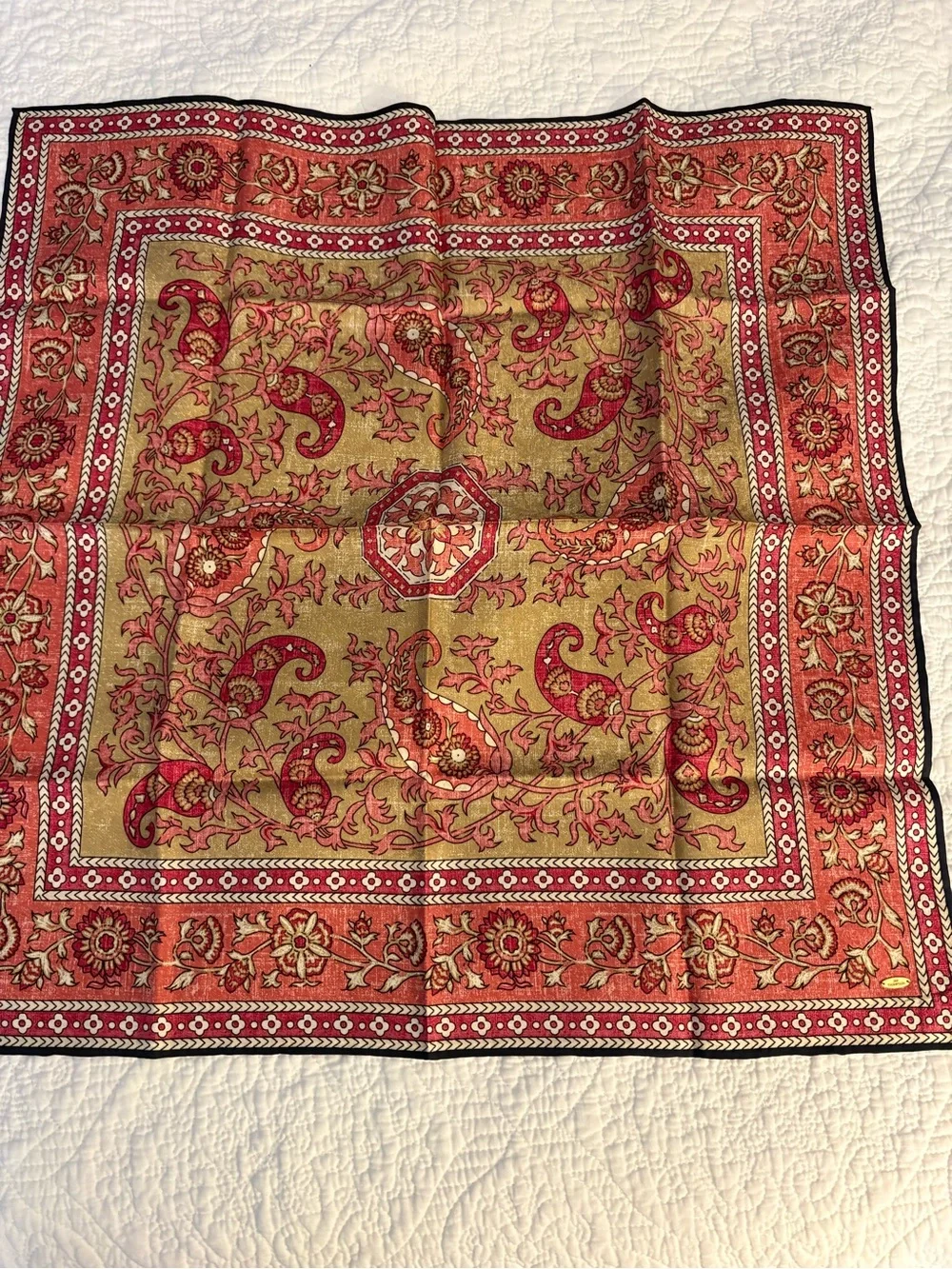 Jim Thompson 100% Thai Silk Scarf