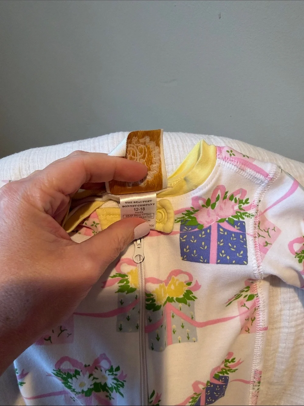 The Beaufort Bonnet Company birthday pajamas 12-18 months