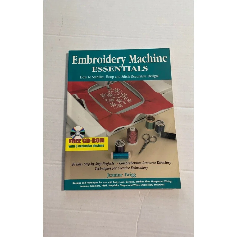 Embroidery Machine Essentials book