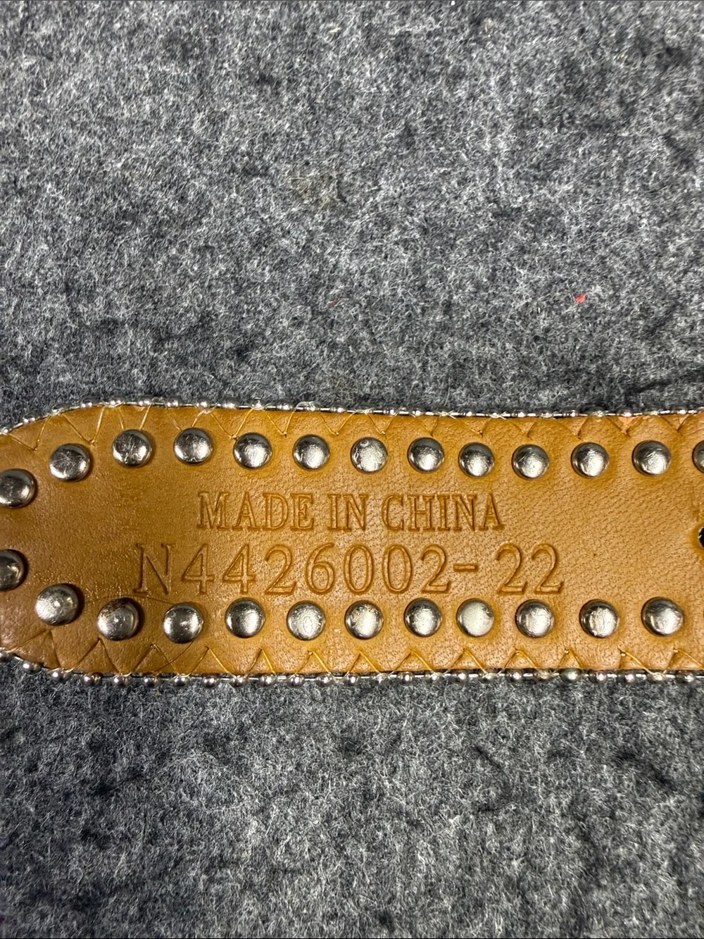Nocona detail edge studs