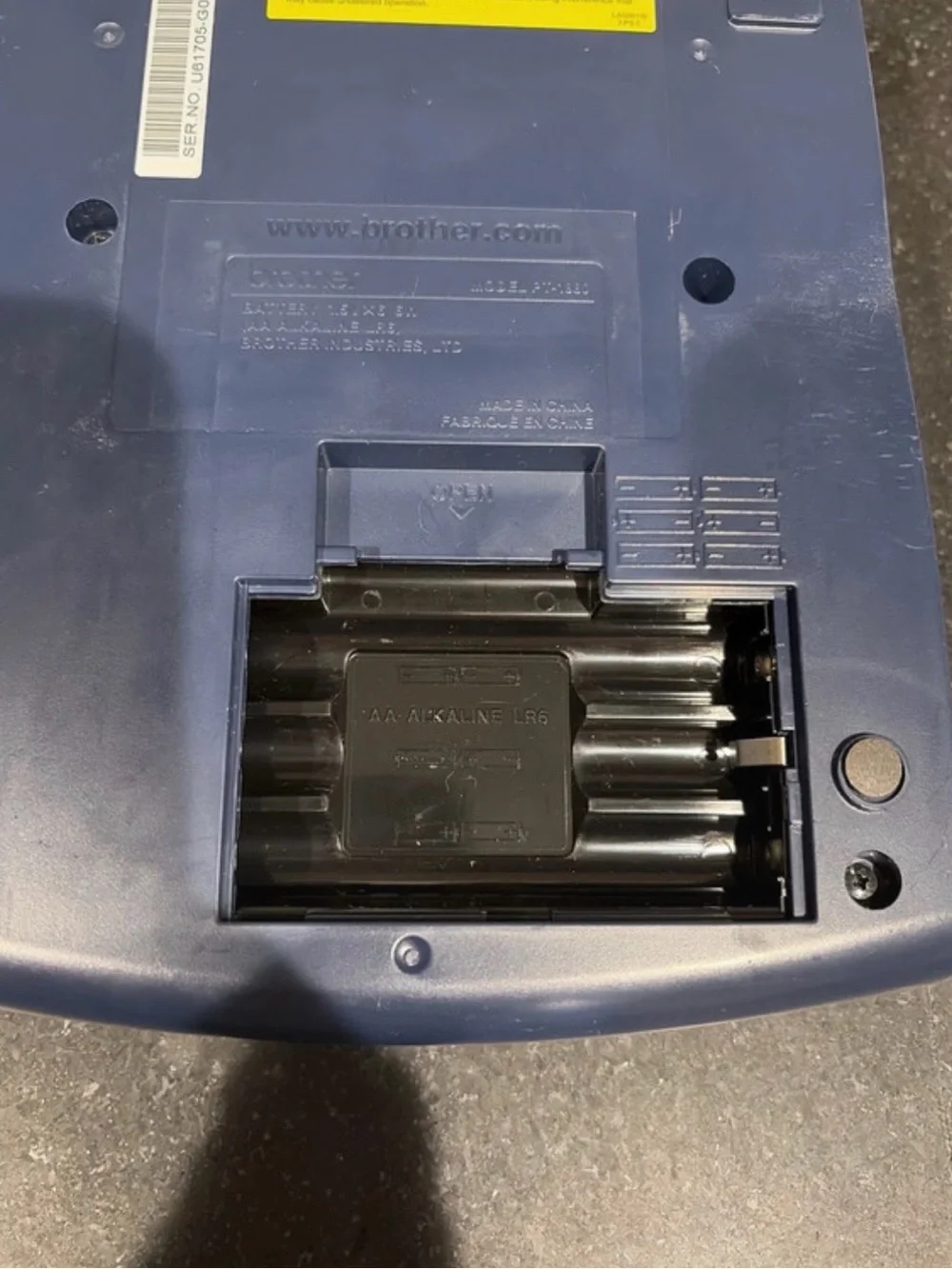 Brother touch electronic