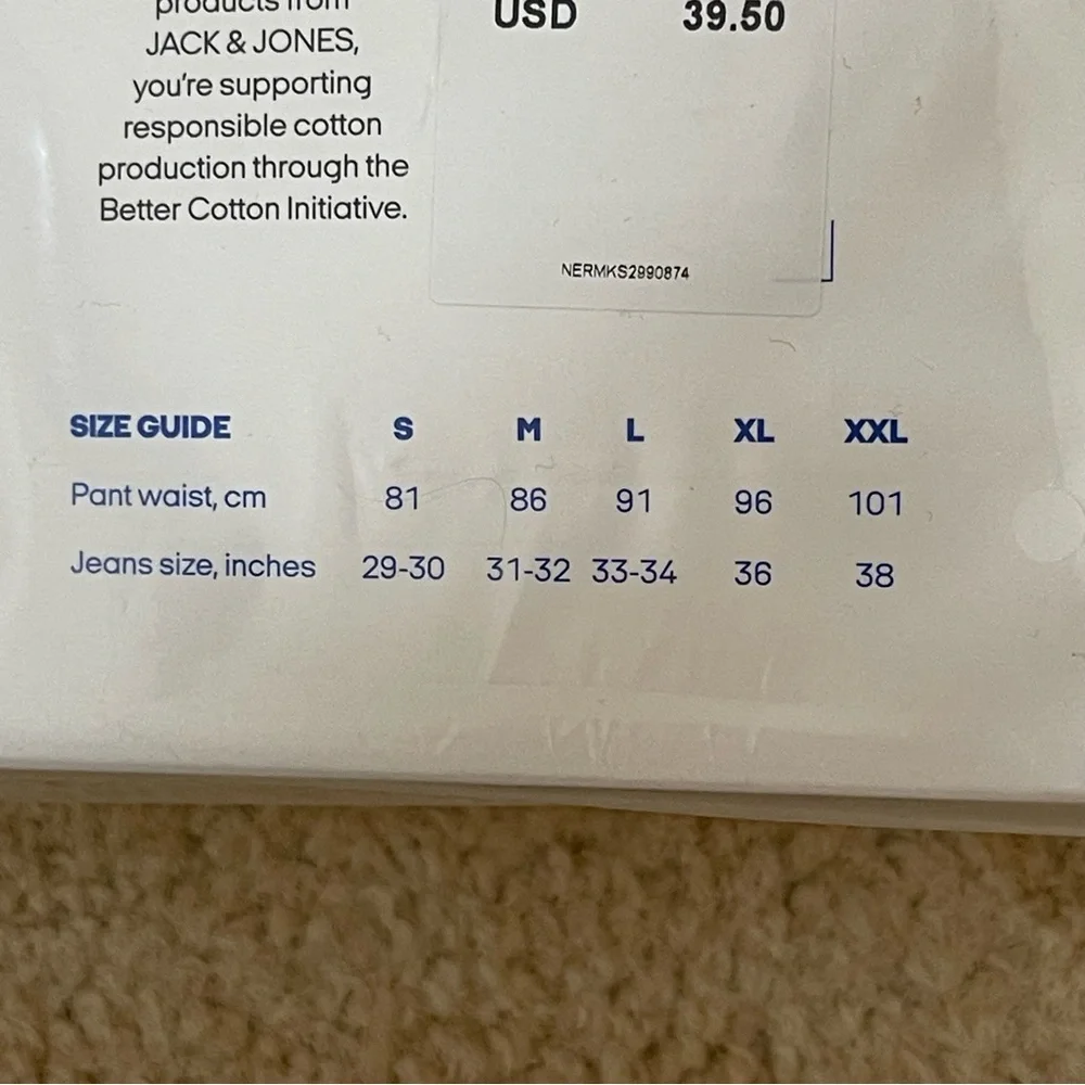 James & Jones brand new