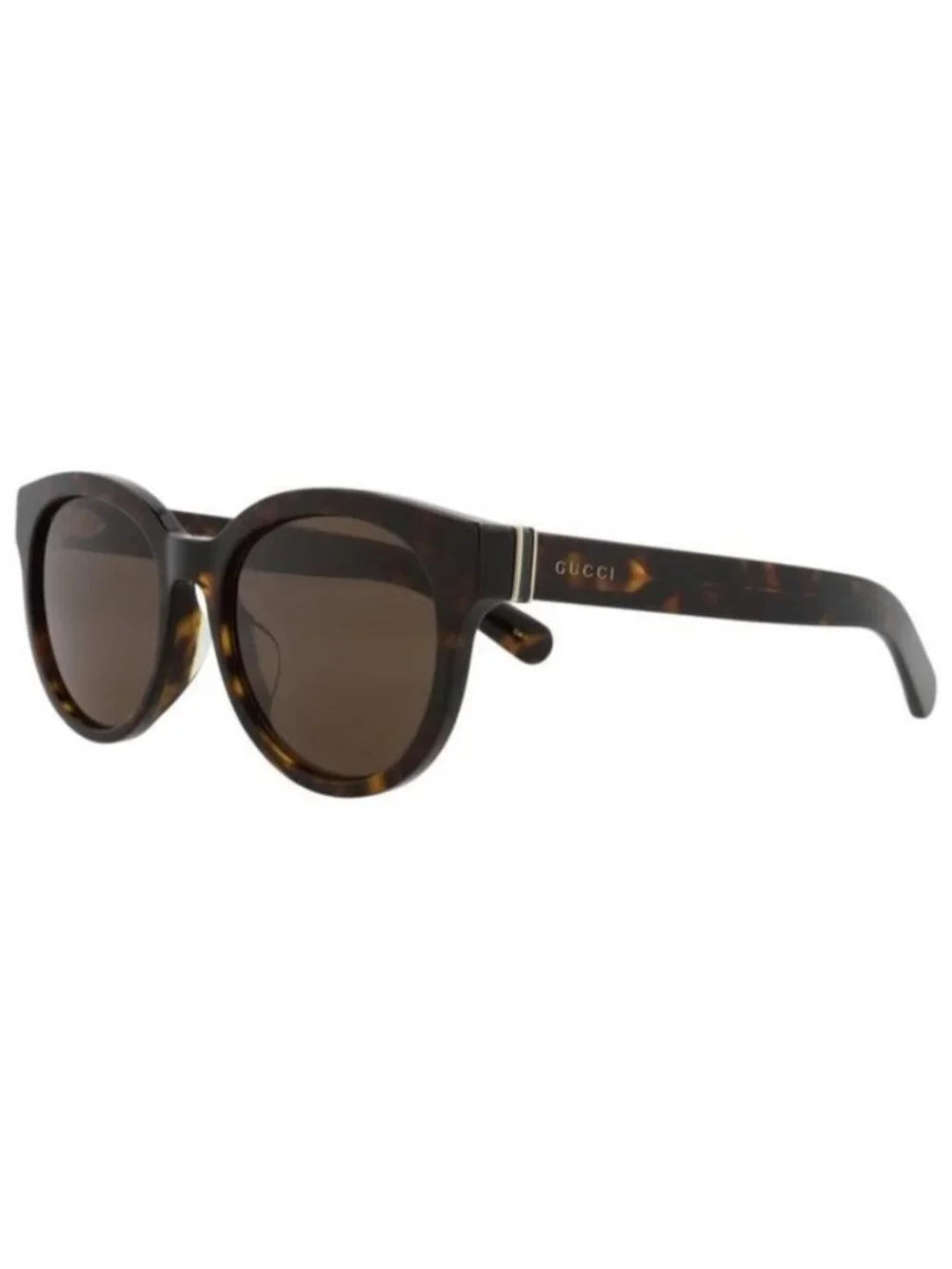 New Gucci Mens Round/Oval Havana Havana Brown Fashion Designer Sunglasses