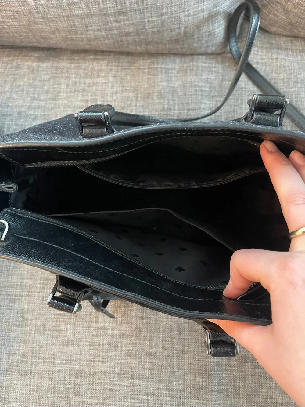 kate spade sparkling navy