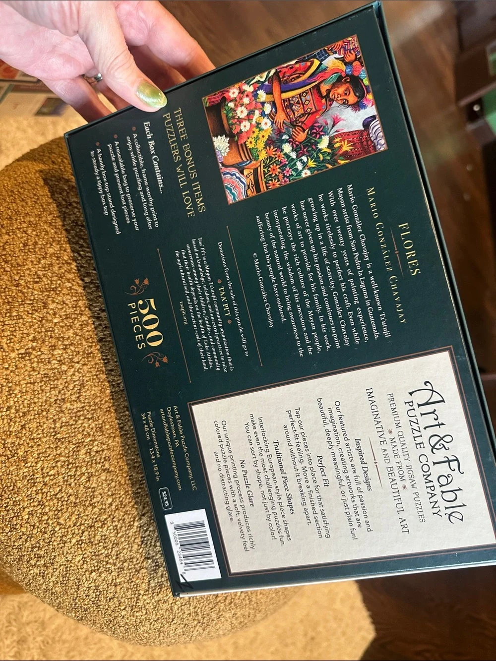 Art & Fable vibrant puzzle