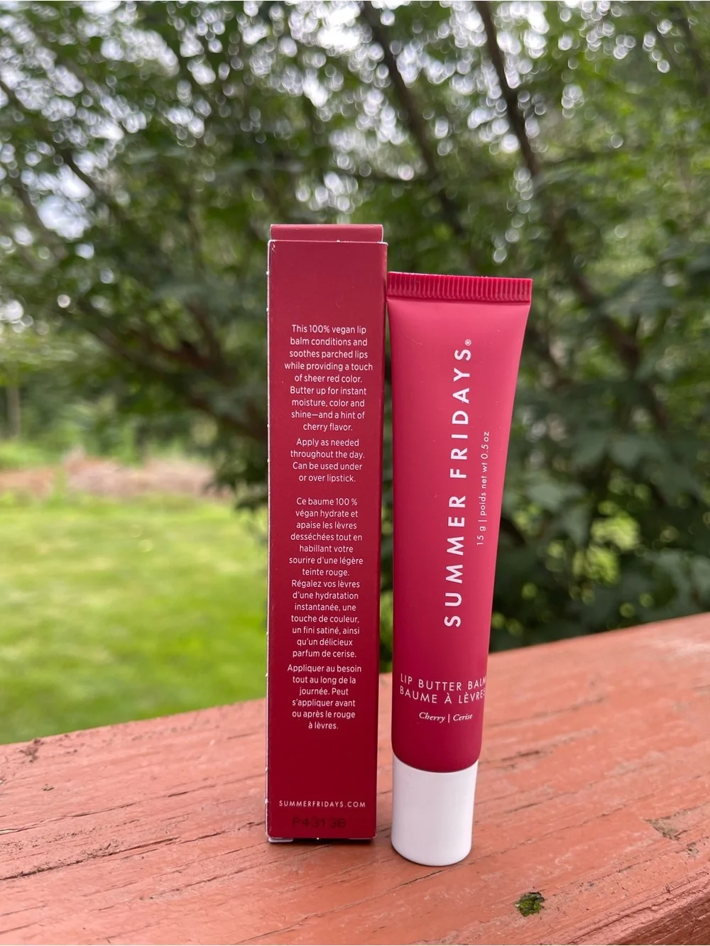 Summer Fridays Lip Butter Balm - Deep Cherry