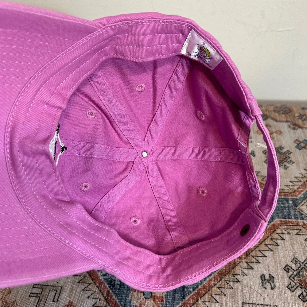 Pink Embroidered “Out of Wine Life is Crap” Funny Baseball Hat Cap NEW NWOT